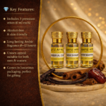 Luxury Attar Combo Set New Shanaya , Mahraz & amp; Ameer Al Oud (3×6 ML) - Image 2
