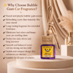 Bubble Gum Car Fragrance – Sweet & Refined Interior Freshener(7ml) - Image 2