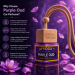 Purple Oud-Premium Car Hanging Perfume - Image 2