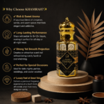 KHAMRAH-The Sweet Flame Of Luxury(12 ml) - Image 2