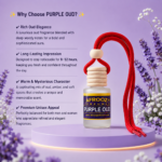Purple Oud-Premium Car Hanging Perfume - Image 2